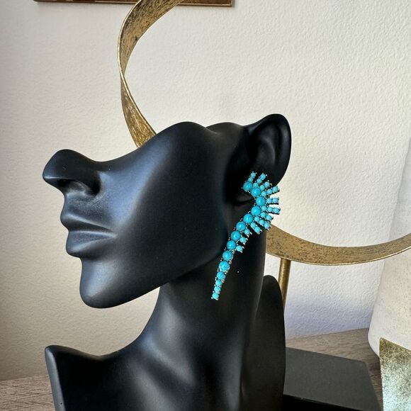 Bohemian earrings N540 - Picture 4 of 4